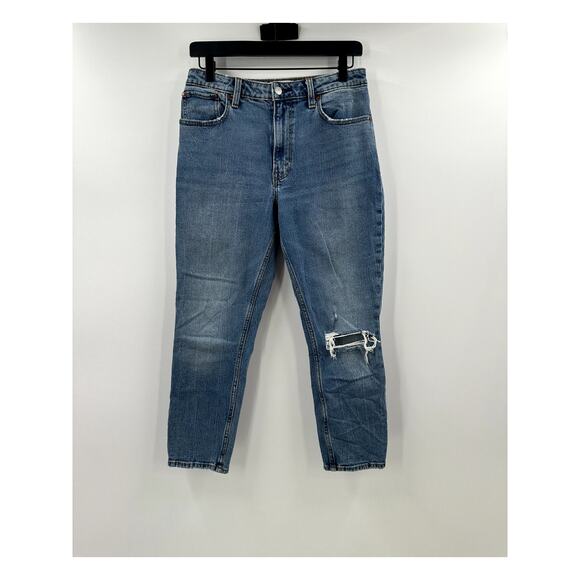 Abercrombie & Fitch Curve Love the Skinny High Rise Medium Wash 27 SHORT - Picture 1 of 8